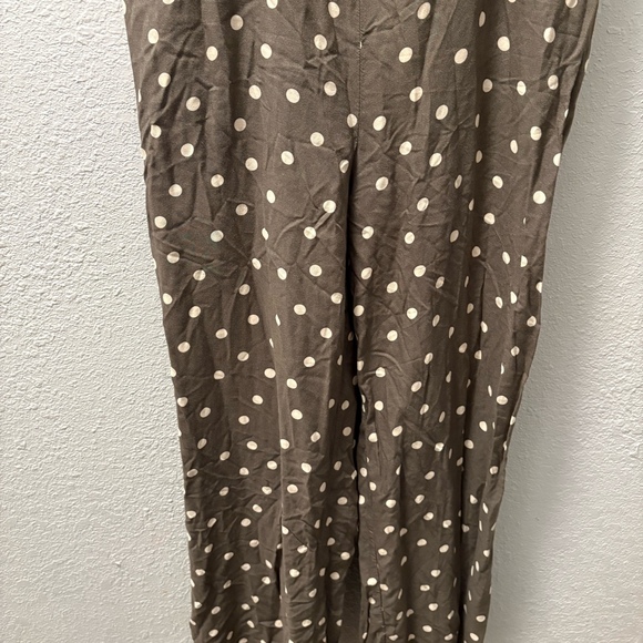 Aeropostale Polka Dot Romper gray Womens large - Picture 6 of 12